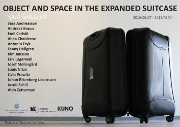 OBJECT AND SPACE EXPANDED SUITCASE POSTER