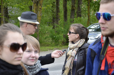 EKA muinsuskaitse ja konserveerimise osakonna vaatluspraktika Silamäel (2015 juuni) (23)