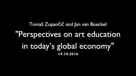 Title: Perspectives on art education in todays global economy.