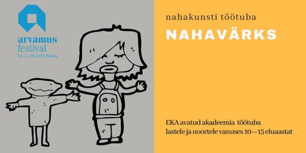 Nahakunsti töötuba. Nahavärks Arvamusfestivalil