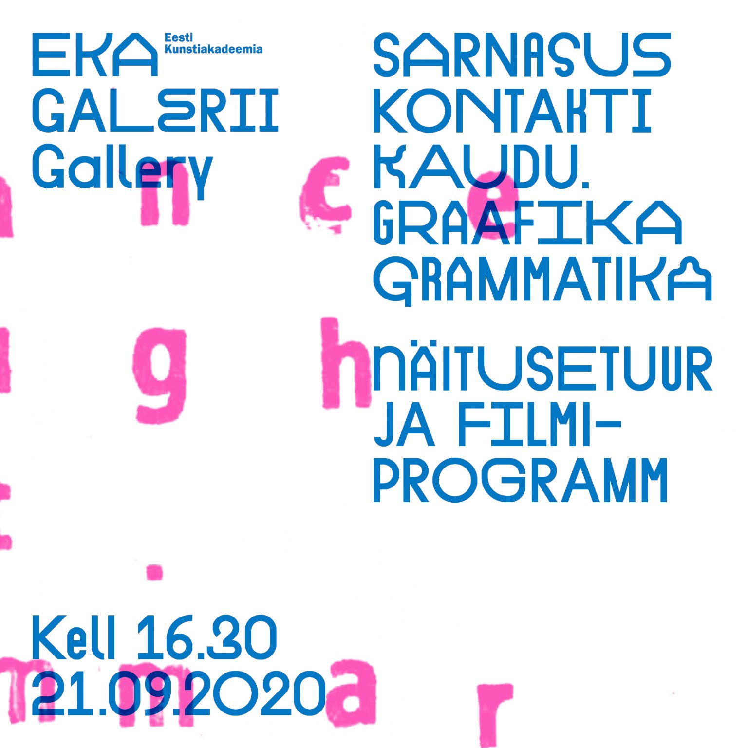 Kunstnikufilmide programm EKA aulas