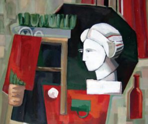 Kompositstiooni ja värvusõpetus. punane natuurmort