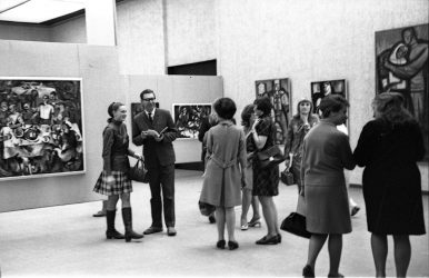 Vilniuse maalitriennaali avamine, 1969.