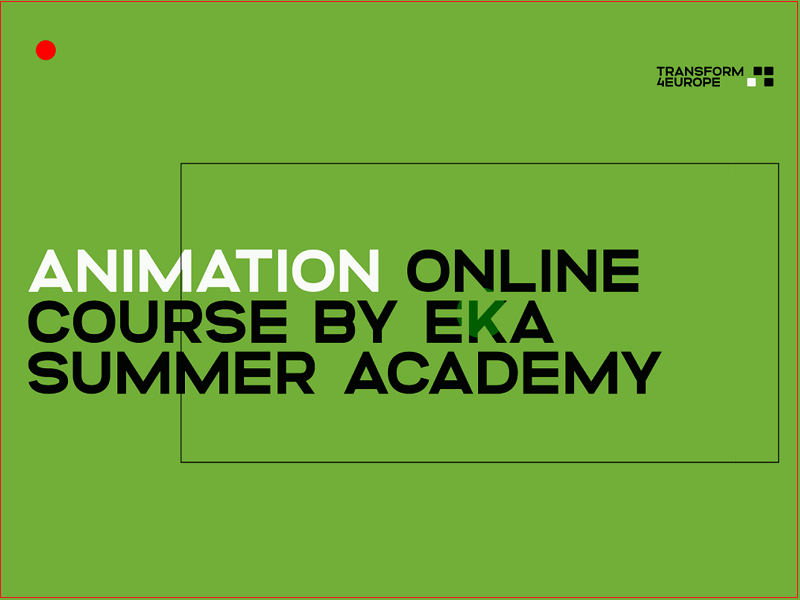 Students approve Transform4Europe animation online course — Estonian  Academy of Arts
