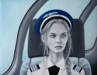 Fotorealistik maal_ Nuttev piloot_Weeping Pilot