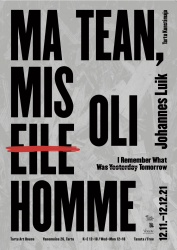 Ma tean mis enne oli Johannes Luik