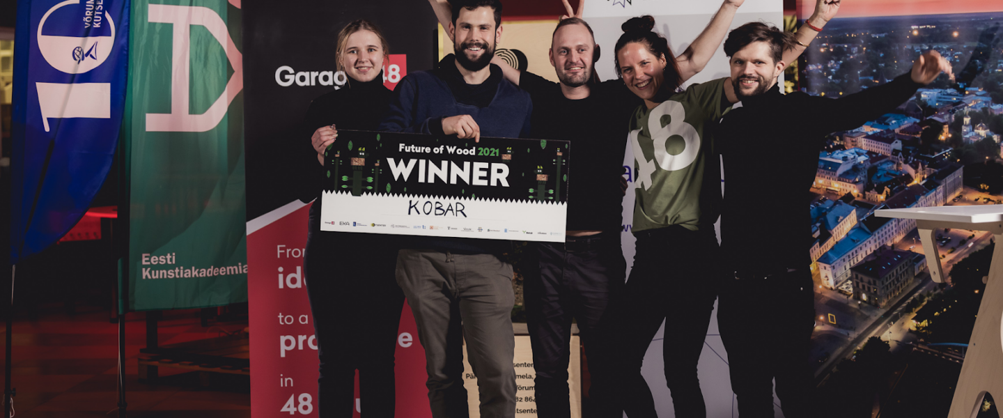 Future of Wood 2021: üldvõit EKA tudengite tiimile KOBAR!