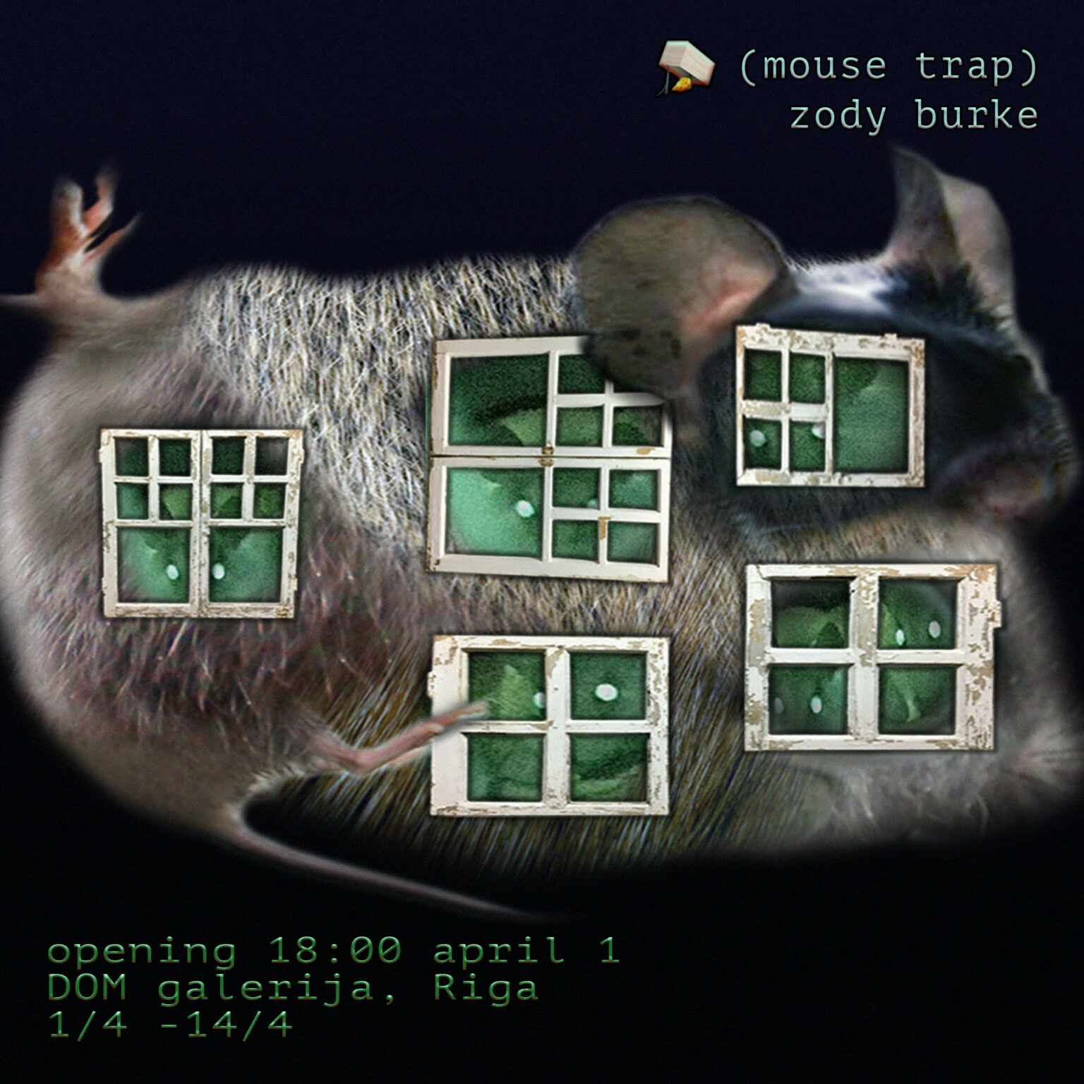 Zody Burke “(mouse trap)” DOM Galerijas, Riias