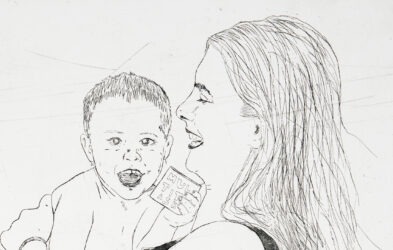 Britta Benno fragment ofordist Madonna lapsega (2015)