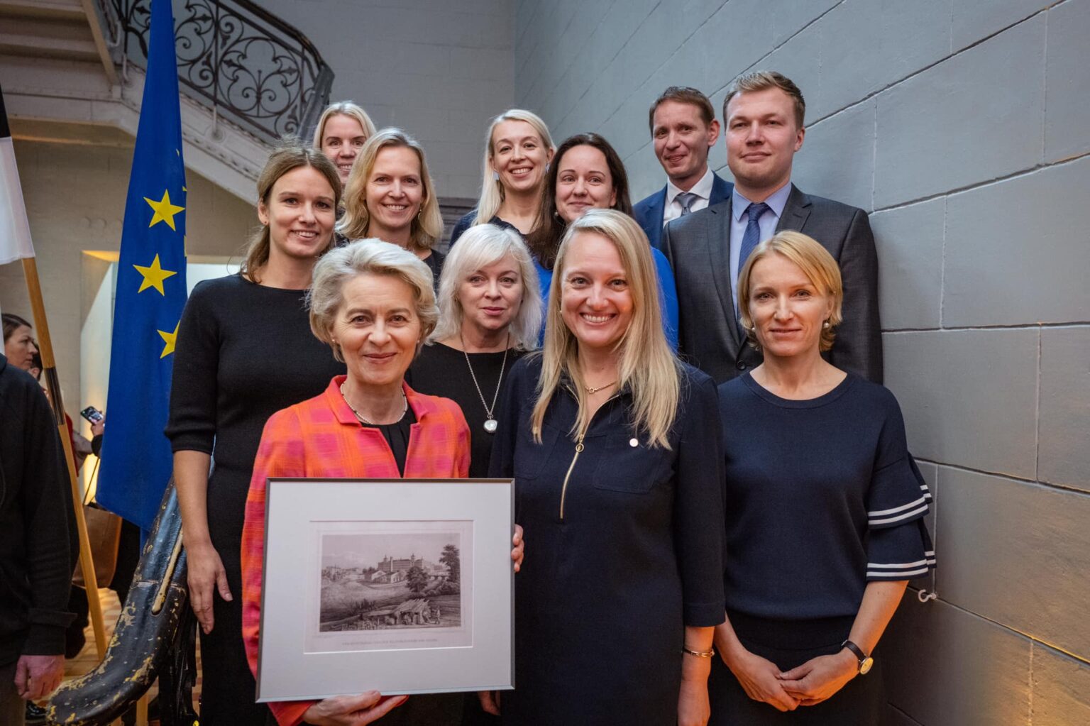 Euroopa Komisjoni president Ursula von der Leyen Narva kunstiresidentuuris