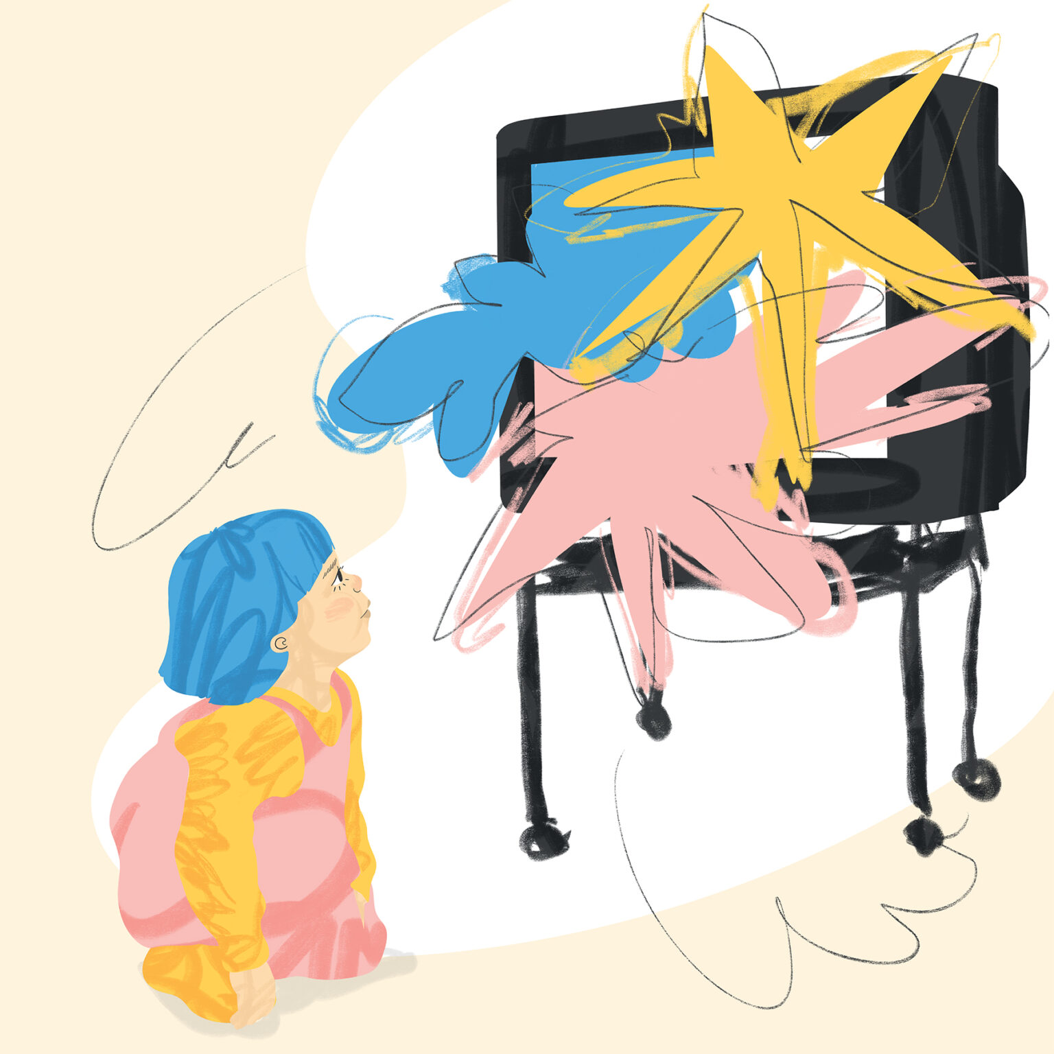 The Human Sponge in the Age of Screens