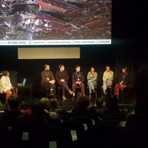 Many Q&As with authors from the films