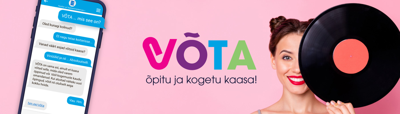 VÕTA – õpitu ja kogetu kaasa