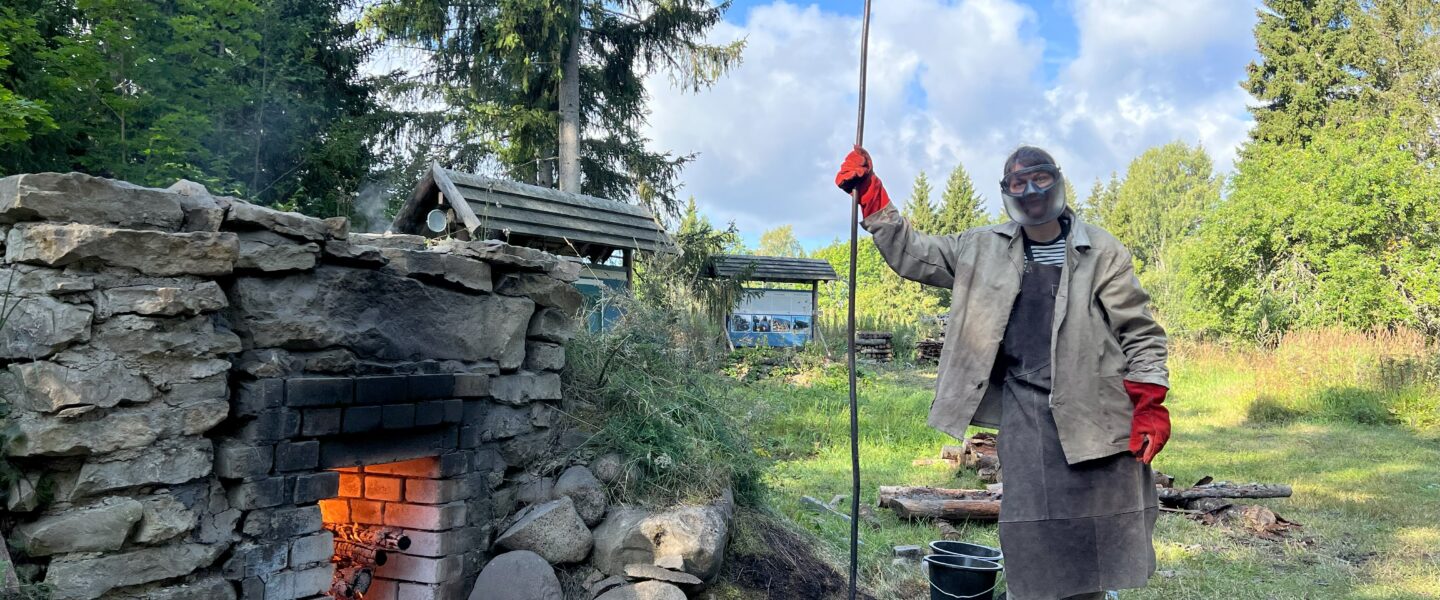Nordplusi lubjapõletamise töötuba Saaremaal