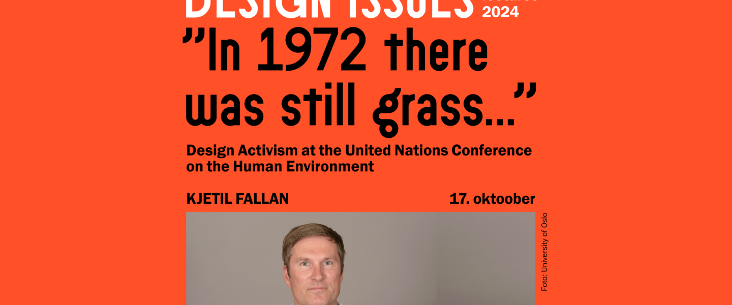 Open Design Lecture: Kjetil Fallan