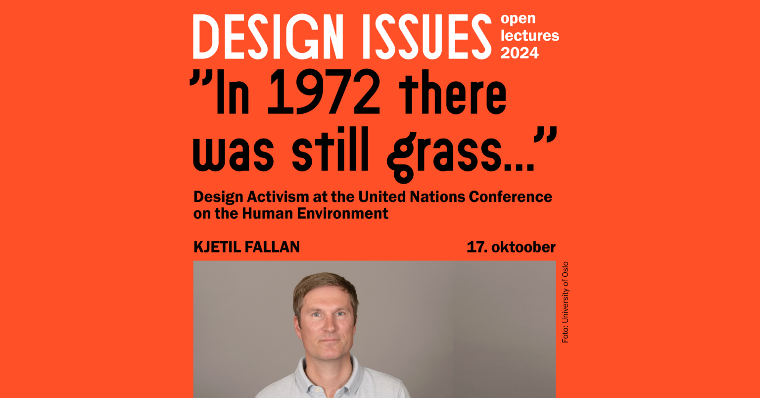 Avatud disainiloeng: Kjetil Fallan