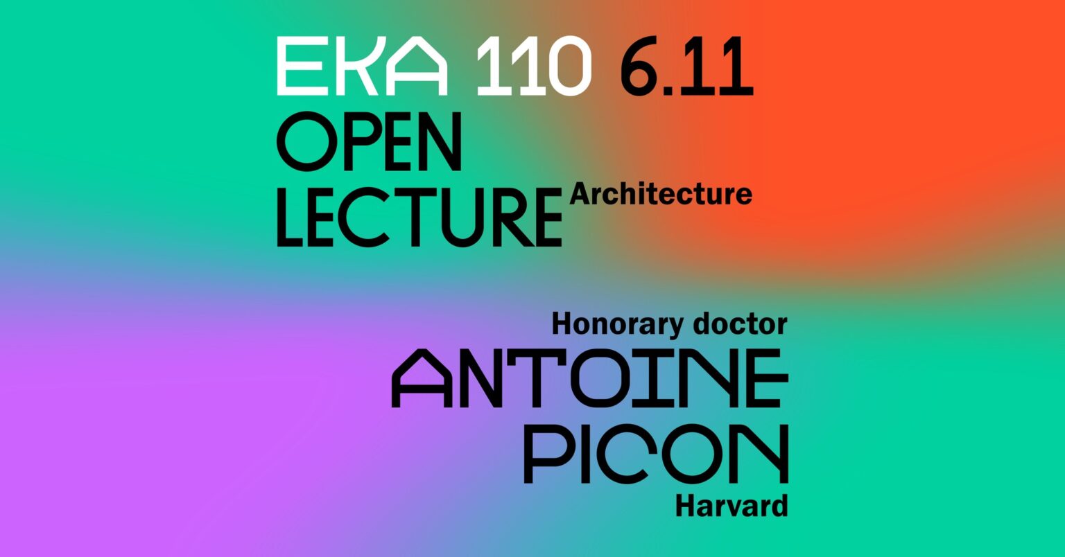 EKA 110 avatud loeng: audoktor Antoine Picon