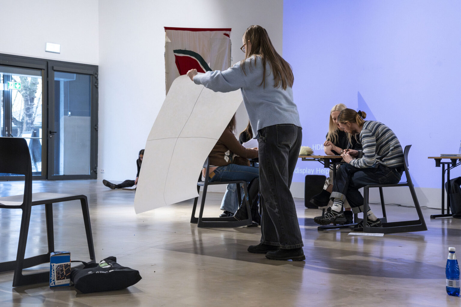 Gallery: second day of the event series “(anti-)career days” at EKA Gallery