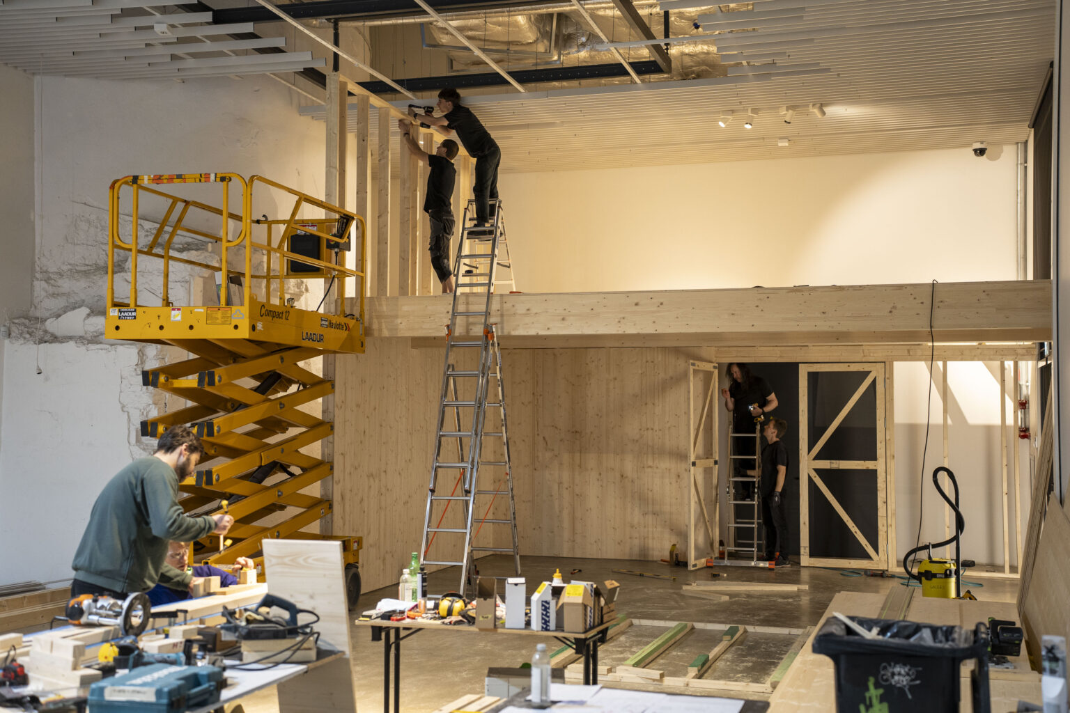 Gallery: extensive construction completed at EKA Gallery!