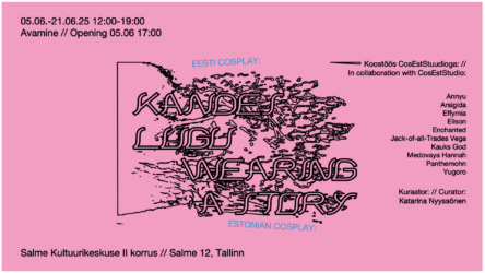 Eesti cosplay kandes lugu plakati autor Aleksandra Nyyssönen