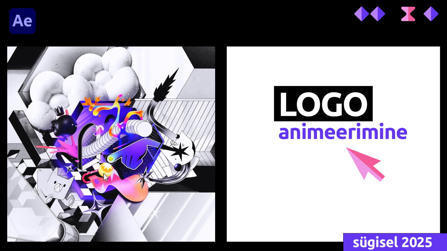 Logo animeerimine Adobe After Effectsiga
