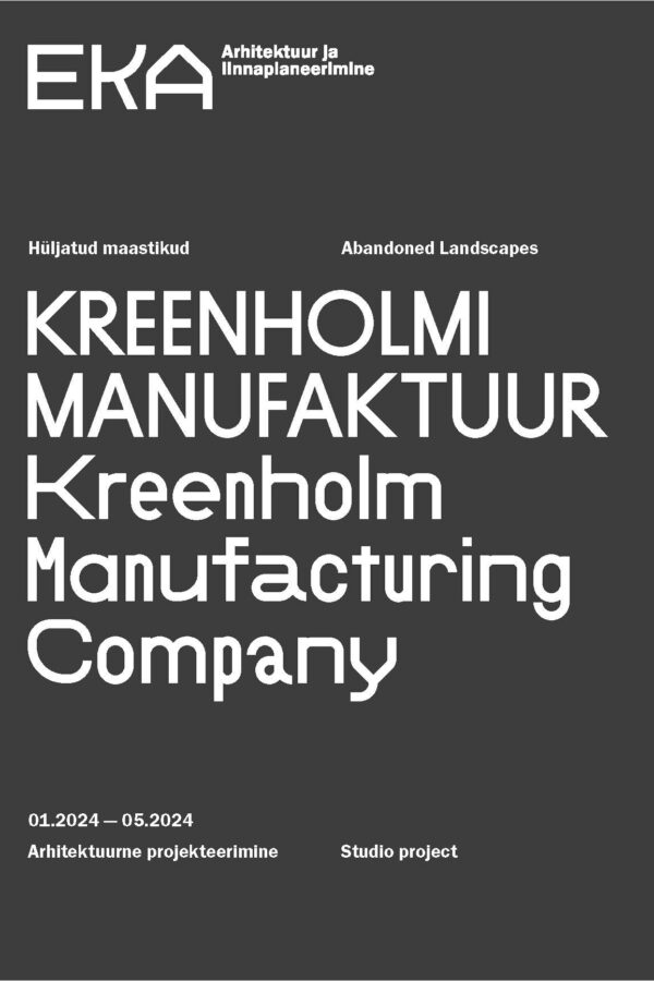 esikaas_STUUDIOVIHIK_Kreenholm