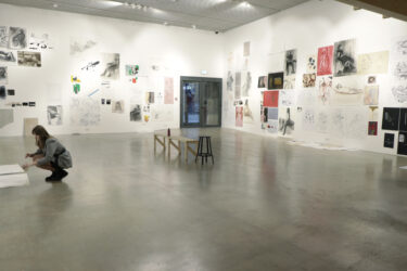 Joonistamine, Kunst BA III, juhendaja Tea Lemberpuu. Foto: Heldur Lassi