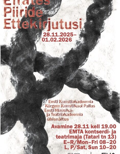 KVI tudengite koostöö näitus “Eirates Piiride Ettekirjutusi” – avamine 28. novembril