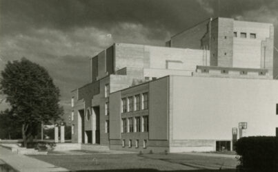Paide kultuurimaja. Arhitekt Hans Kõll_ Eesti Arhitektuurimuuseum SA.