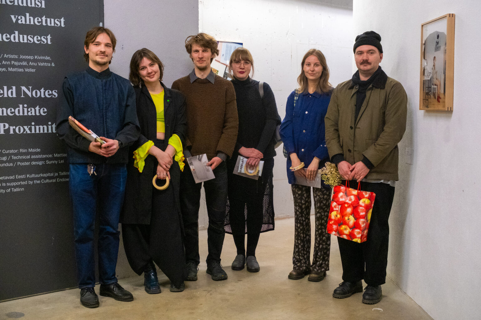 Gallery: opening of the exhibitions “Tool Room, Gallery” and “Field Notes from Immediate Proximity” at EKA Gallery