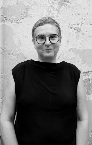 Kristi Mets-Alunurme mustvalge portreefoto