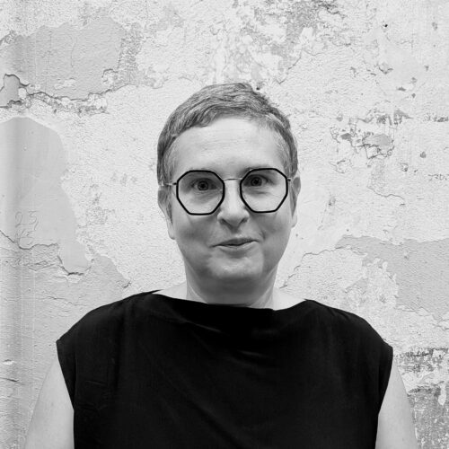 Kristi Mets-Alunurme mustvalge portreefoto