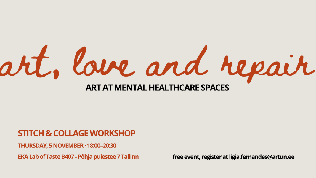 Art Love and Repair | WORKSHOP