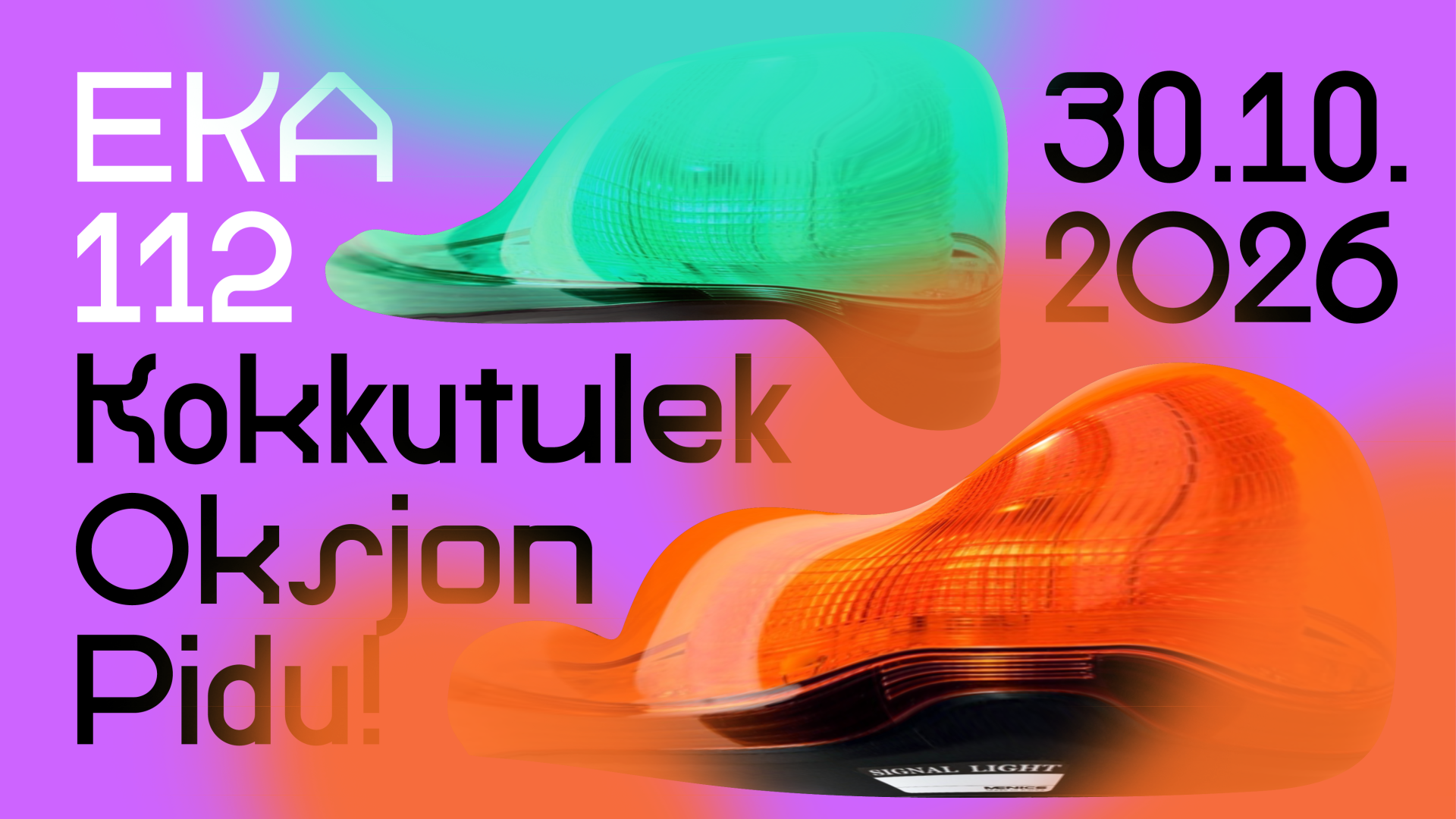EKA 112 | Kokkutulek, oksjon, pidu