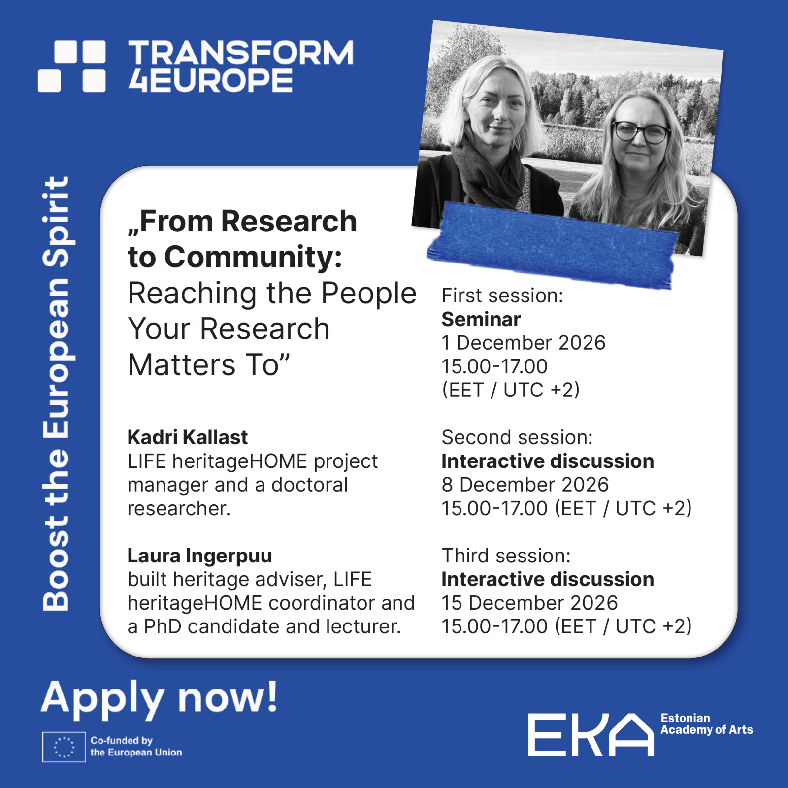Science communication course: “From Research to Community: Reaching the People Your Research Matters To”