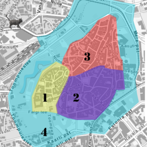 Vanalinna piirkonnad.joonis