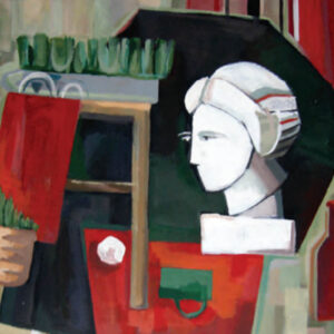 Kompositstiooni ja värvusõpetus. punane natuurmort