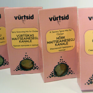 Visuaalne identiteet koos pakendidisainiga eestimaisele maitseainete sarjale.