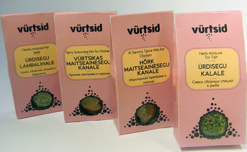 Visuaalne identiteet koos pakendidisainiga eestimaisele maitseainete sarjale.