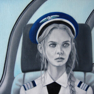 Fotorealistik maal_ Nuttev piloot_Weeping Pilot