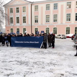 Meeleavaldus Toompeal foto Taavi Tiidor4