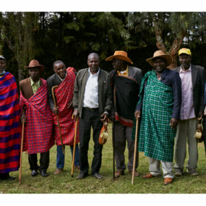 Nandi ja maasai mehed pulmas