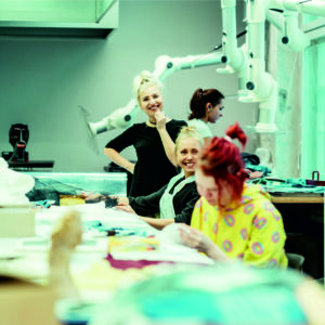 EKA tekstiiliosakonna tudengid