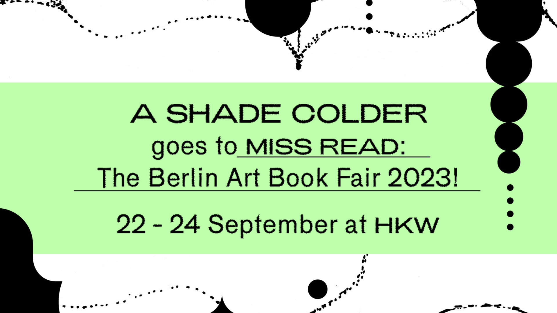 A Shade Colder goes to Miss Read