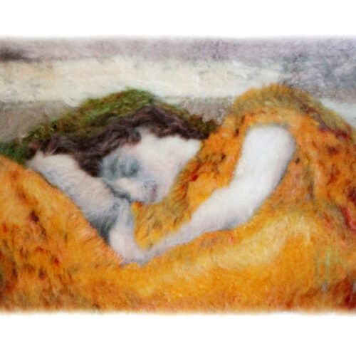 Preraphaelite_Dream_I_after_Lord_Leighton_Hanna_Kaisa_Korolainen