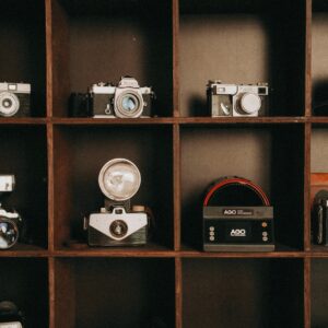 AGO film processor riiulis