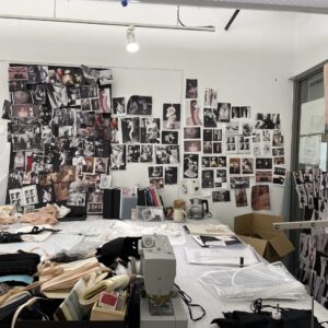 Tudengi töölaud RISD stuudios