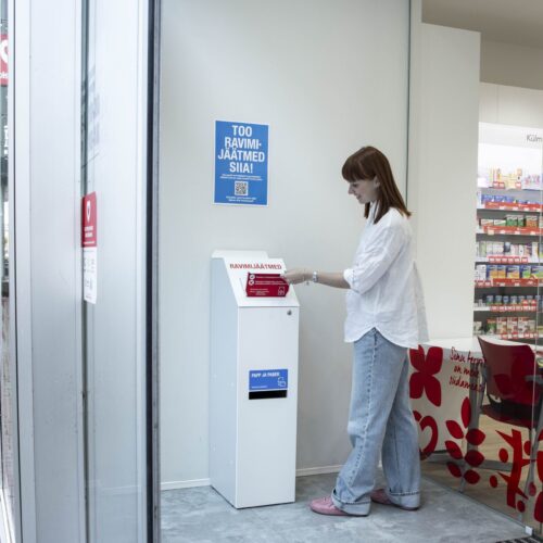 Ravimikonteiner Pärnu apteekides