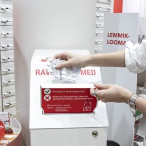 Ravimikonteiner Pärnu apteekides