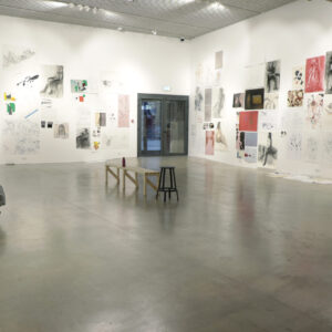 Joonistamine, Kunst BA III, juhendaja Tea Lemberpuu. Foto: Heldur Lassi